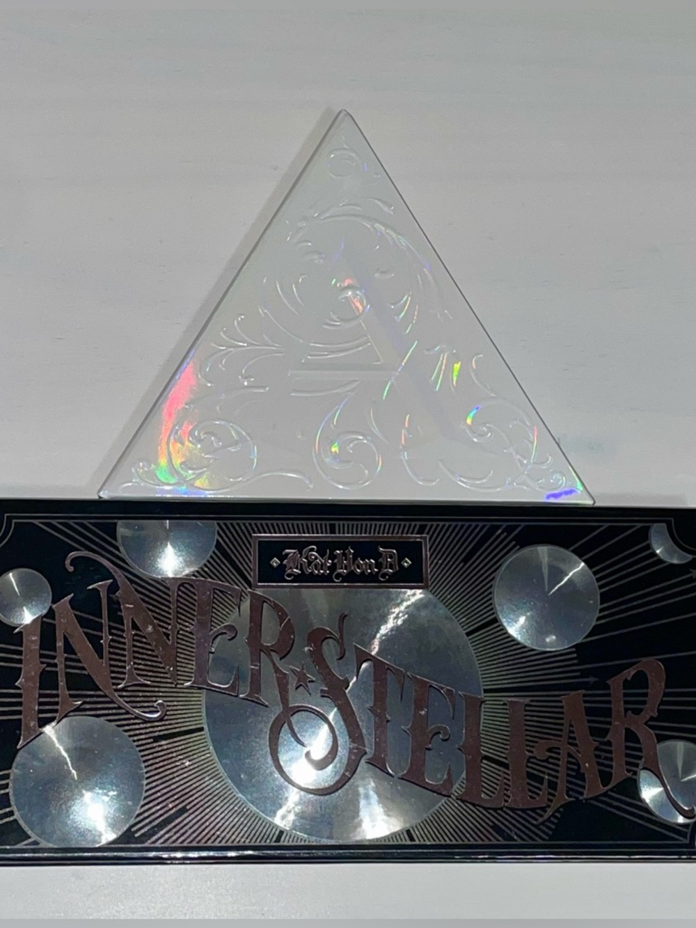 Kat Von D Innerstellar + Alchemist Holographic Eyeshadow Palette Bundle + Brush - Picture 3 of 9